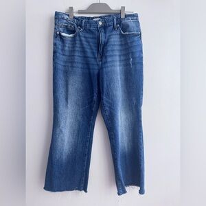 Good American Relaxed Fit Blue Jeans